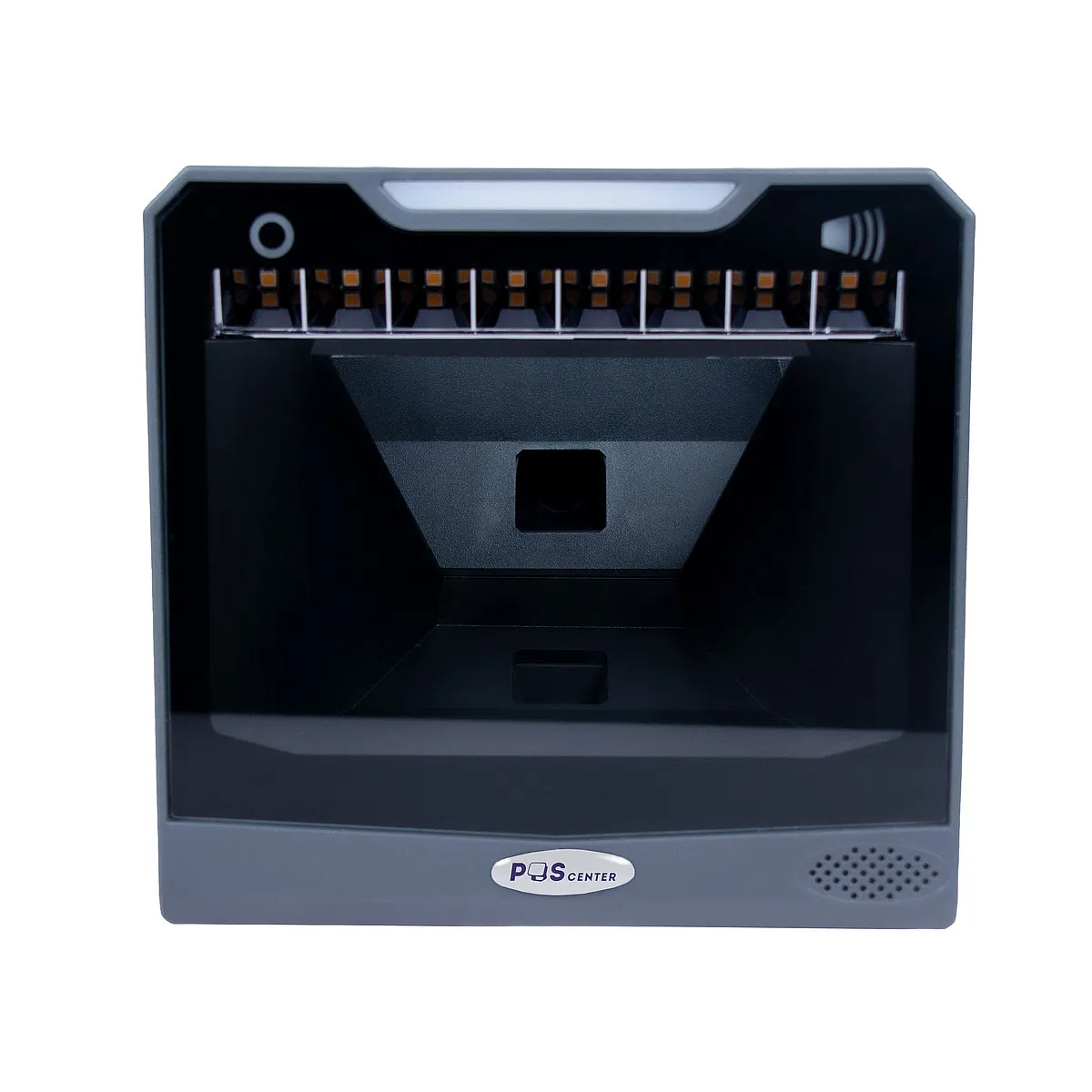 картинка Сканер штрих-кода POScenter SQ-90C, настольный, серый, USB, кабель 1.5 м от ККМ.ЦЕНТР
